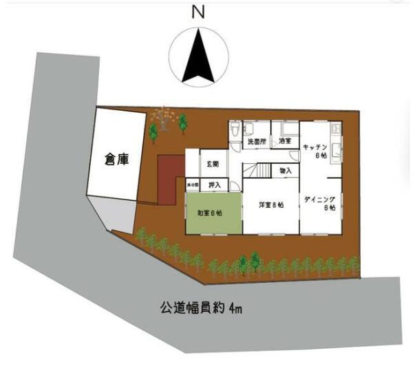 中古戸建　長南町千田　850万円　リフォーム５ＬＤＫ