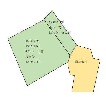 瑞浪市釜戸町　別荘用地