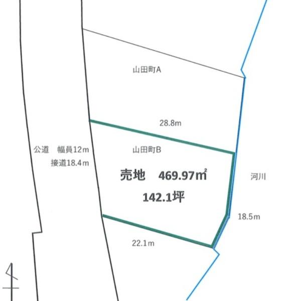 瑞浪市山田町　住宅用地