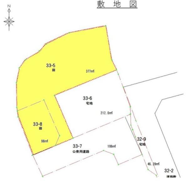 中津川市手賀野　住宅用地