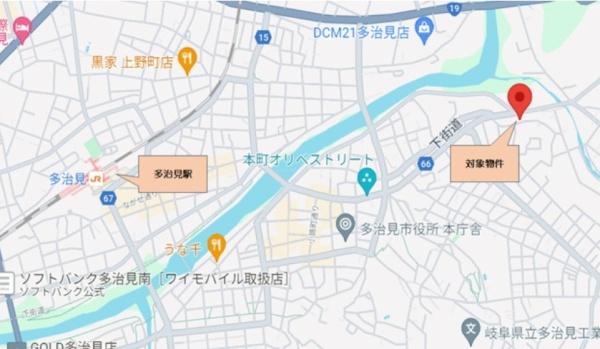 多治見市生田町　住宅用地