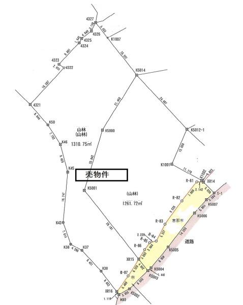 恵那市長島町永田の売土地