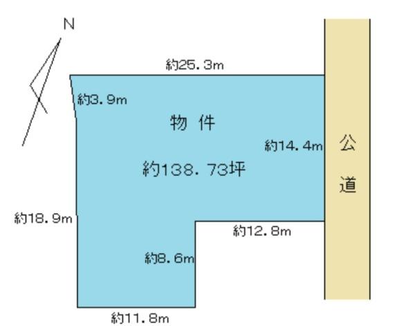 土岐市泉町久尻の売土地