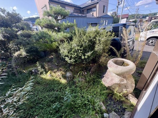 恵那市明智町の中古一戸建て(庭)