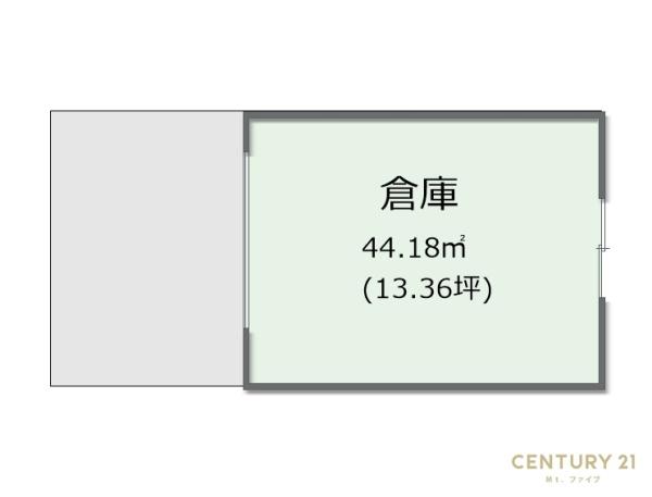 恵那市　山林付き倉庫