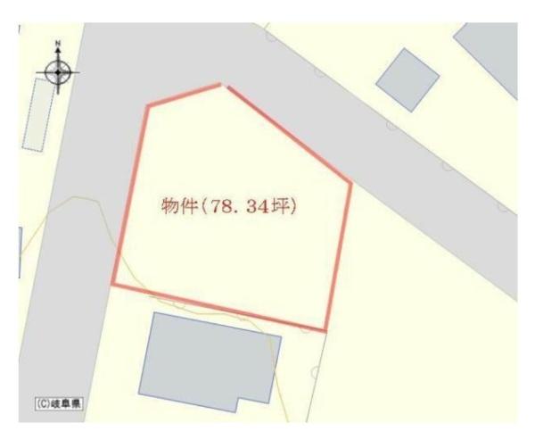 中津川市茄子川の土地