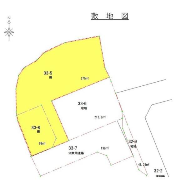 中津川市手賀野の土地