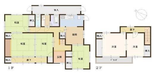 恵那市明智町２階戸建て中古住宅