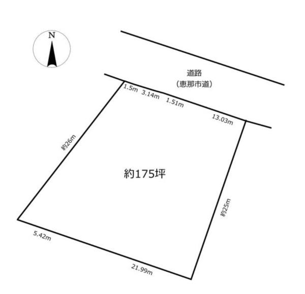 恵那市大井町　住宅用地