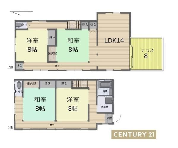 恵那市明智町の中古一戸建て