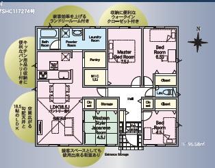クレイドルガーデン菊池市泗水町吉富第８　２号棟