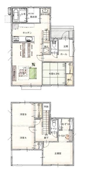 菊池郡菊陽町大字原水の新築一戸建
