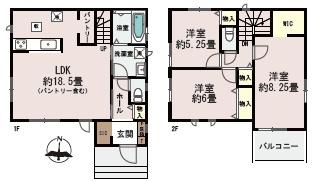 熊本市東区下江津１丁目の新築一戸建