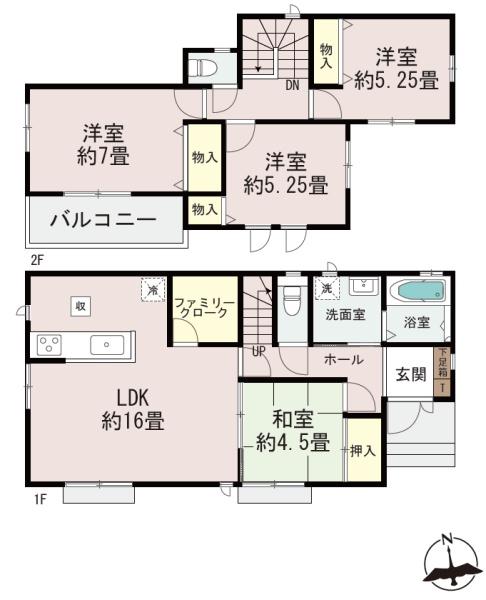 菊池市西寺　E号棟