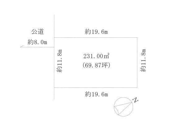 新琴似９条８丁目　売土地