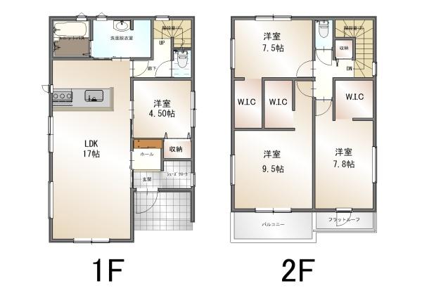 山形市江南3丁目新築建売　1期2号棟