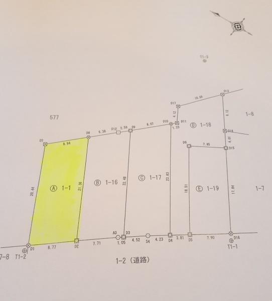 山形市小立四丁目分譲地　A区画