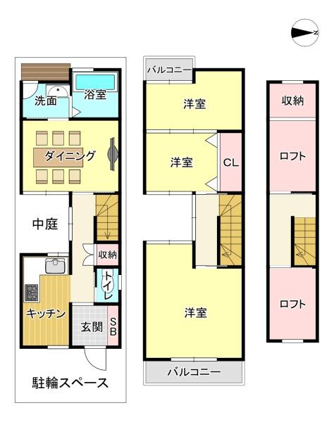 京都市南区吉祥院砂ノ町の中古一戸建