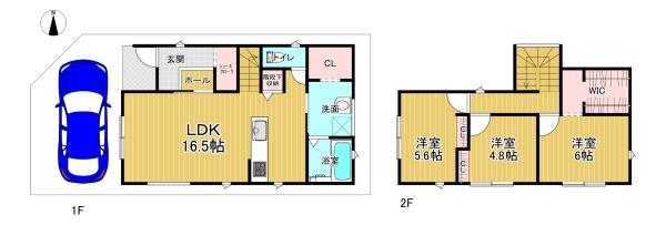 京都市伏見区深草綿森町の中古一戸建