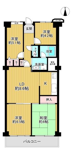 コトーハイツ伏見稲荷Ｃ棟
