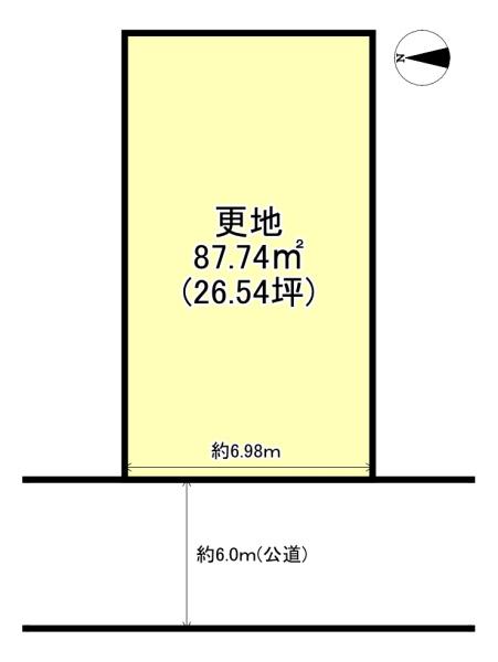 京都市南区吉祥院西ノ内町の売土地