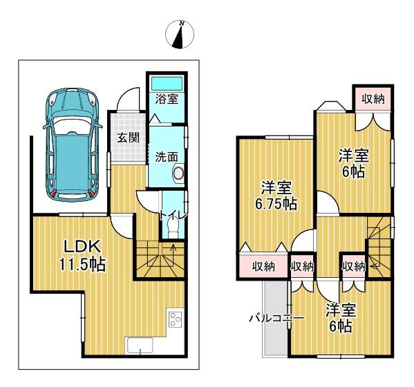 京都市伏見区日野野色町の中古一戸建
