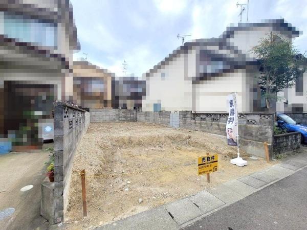 城陽市寺田水度坂の新築一戸建(前面道路含む現地写真)
