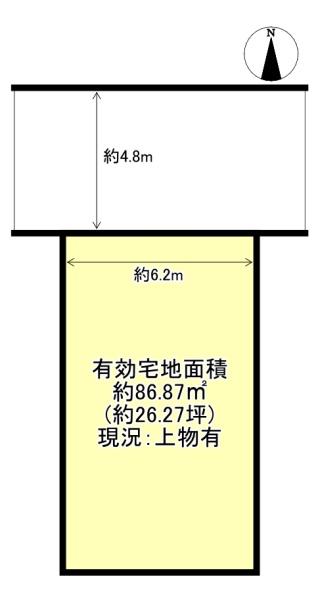 京都市山科区西野大鳥井町の土地