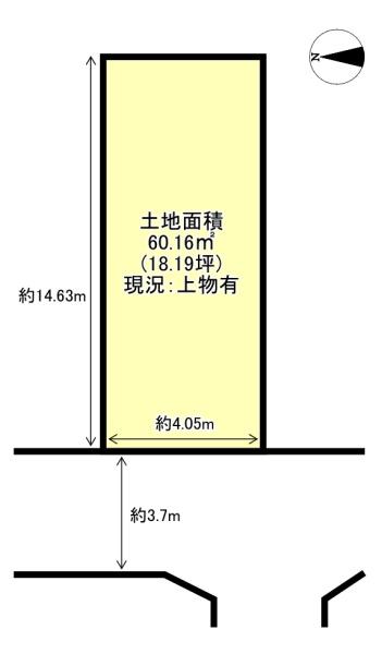 京都市山科区御陵四丁野町の売土地