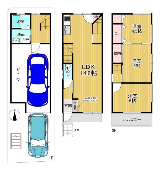 京都市山科区東野森野町の中古一戸建て