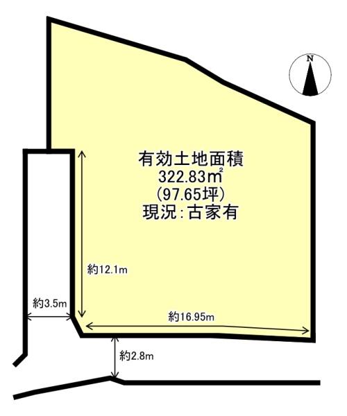 京都市伏見区深草石峰寺山町の土地