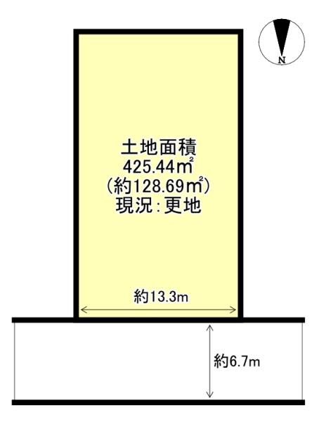 高島市今津町北仰の売土地