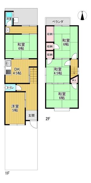 京都市山科区勧修寺瀬戸河原町の中古一戸建