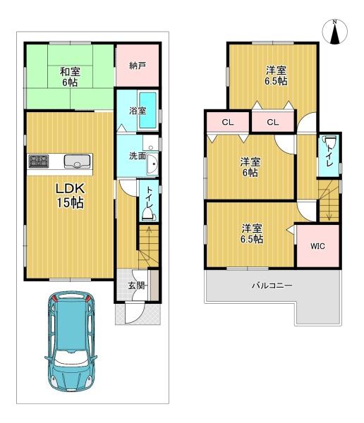 宇治市莵道西中の中古一戸建て