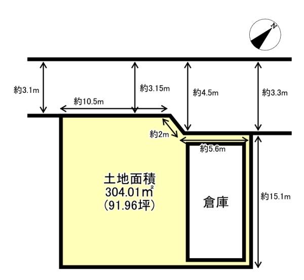 京都市伏見区向島津田町の土地