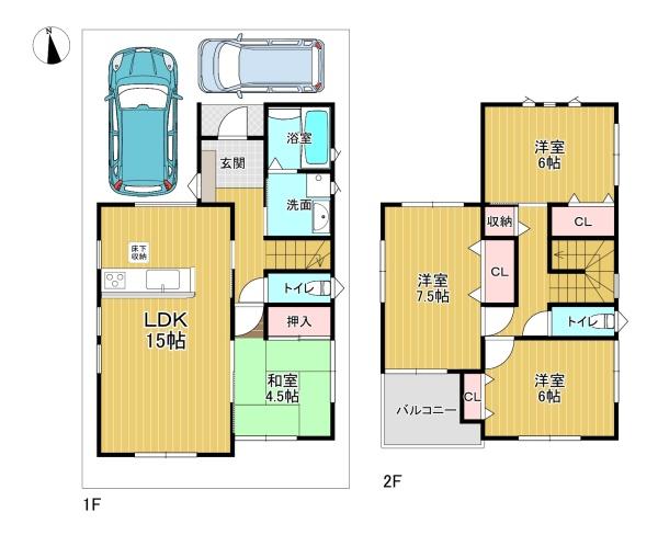 京都市伏見区醍醐新開の中古一戸建