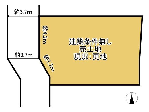 京都市伏見区深草北新町の売土地