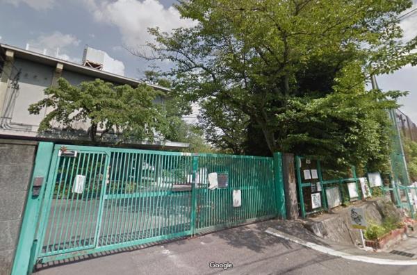 京都市右京区鳴滝安井殿町の土地(京都市立宇多野小学校)