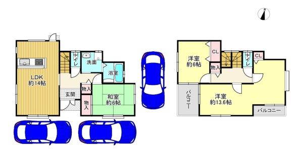 京都市伏見区久我森の宮町の中古一戸建