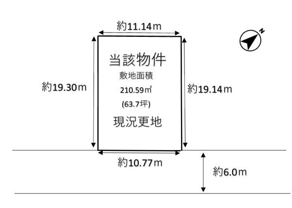 鳴門市撫養町北浜字宮の西の売土地