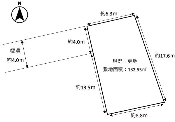 徳島市大谷町大開の売土地