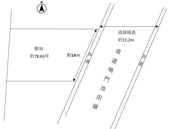 鳴門市大麻町池谷字大石の売土地