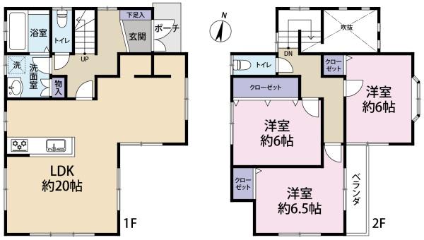 神戸市須磨区北落合４丁目の中古一戸建