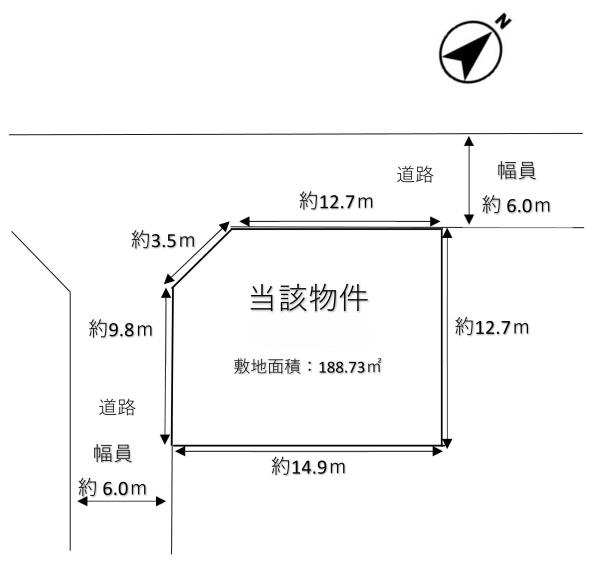 神戸市西区富士見が丘４丁目の土地