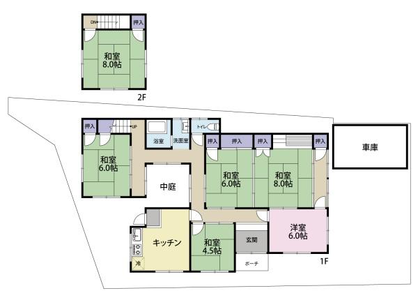 鳴門市瀬戸町明神字丸山の中古一戸建て