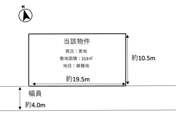 鳴門市撫養町立岩字芥原の土地