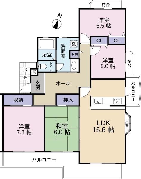 コンフォール学園緑が丘第２・２７号棟