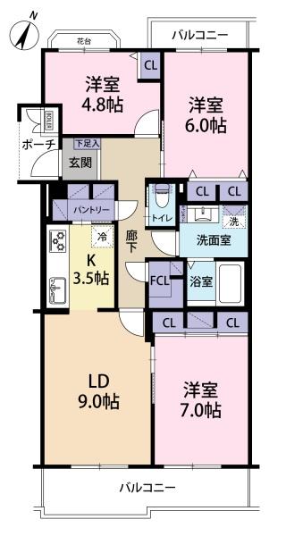 コンフォール学園緑が丘第2　28号棟