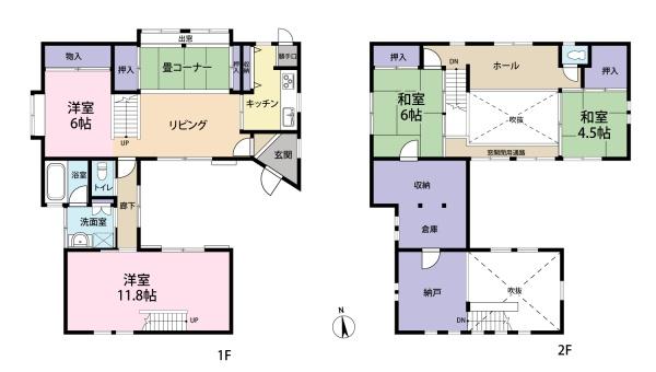 神戸市垂水区つつじが丘２丁目の中古一戸建て