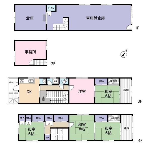 神戸市兵庫区荒田町１丁目の中古一戸建